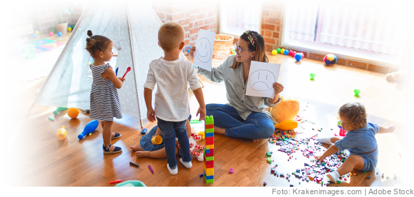 Dank „Kinder unter 3“ fördern Sie Ihre U3-Kinder spielerisch und ganz individuell!