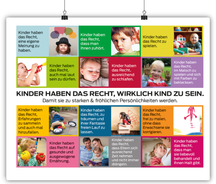 Abbildung Poster Kinderrechte