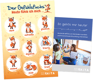 Mit diesem brandneuen Geschenkpaket übersehen Sie nie wieder die ersten aufkeimenden Emotionen und Gefühle Ihrer U3-Kinder!