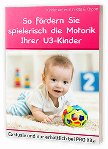 Geschenk 2: das E-Book So fördern Sie spielerisch die Motorik Ihrer U3-Kinder