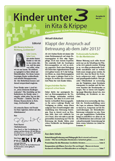 Ausgabe - Kinder unter 3 in der Kita