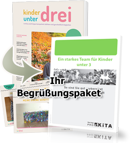 Das Begrüßungspaket für alle, die „Kinder unter 3“ testen!